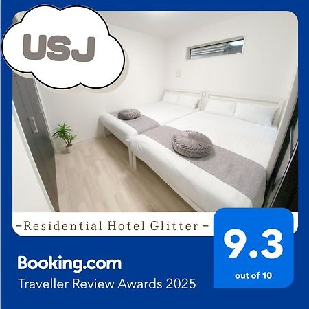 Residential Hotel Glitter Usjまで1駅5分 Ōsaka Exterior foto